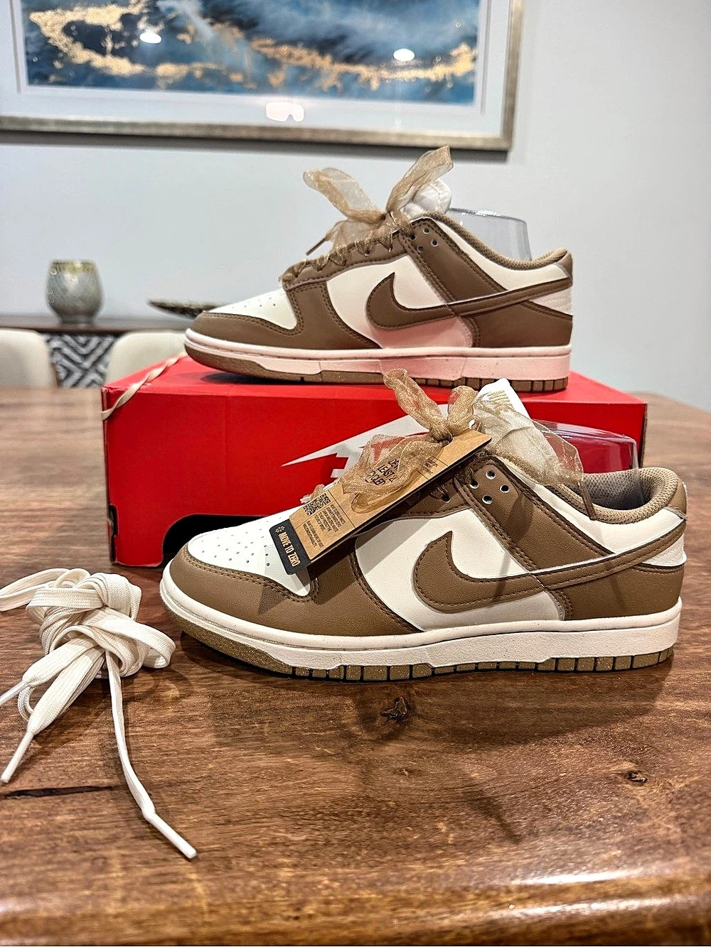 Nike Dunk Low Next Nature-Sail/Voile- Size 7.5W/6M New No Box